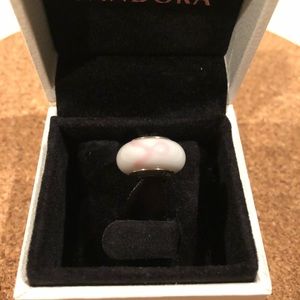 Pandora Breast Cancer pink ribbon charm
